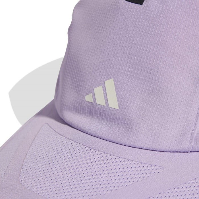 adidas RUNxADIZERO Lightweight Climacool Cap - Powder Plum/Solar Yellow