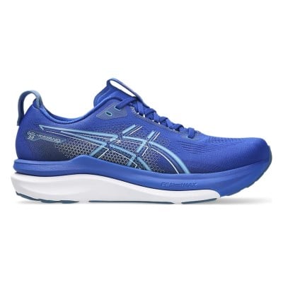 Asics Gel Kayano 33 - Mens Running Shoes - Prussian Blue/White