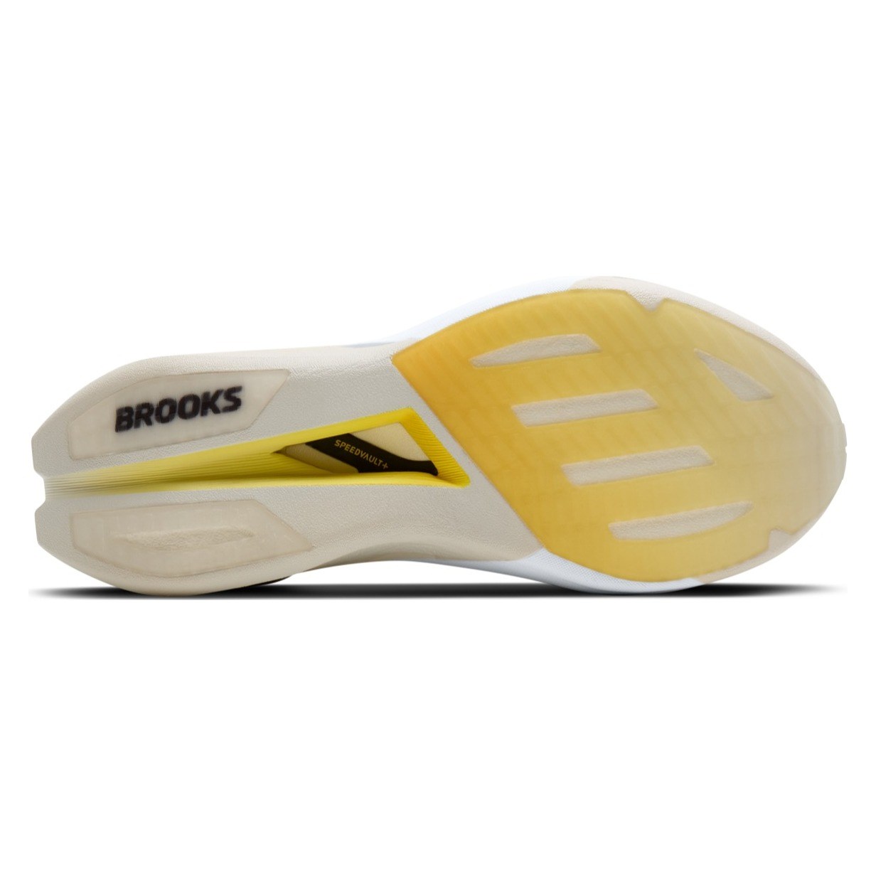 Brooks Hyperion Elite 6 - Unisex Racing Shoes - Vaporous Grey/Yellow/Black - image 4