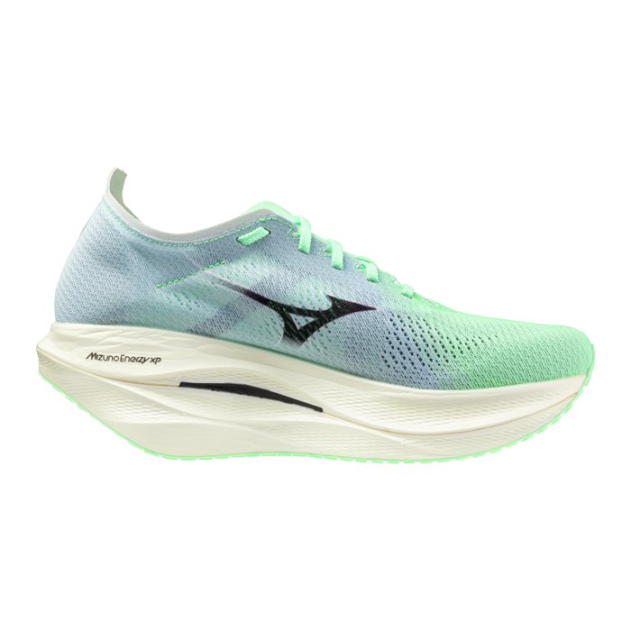 Mizuno Wave Rebellion Pro 3 - Unisex Road Racing Shoes - Neo Mint/Black