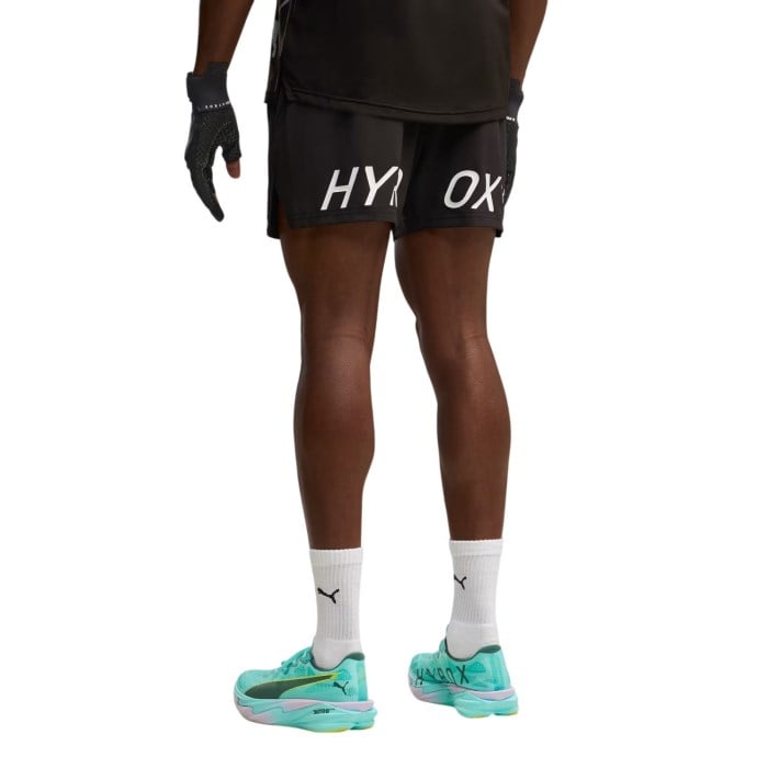 Puma x Hyrox PWRMode Mens 5 Inch Running Shorts - Black - image 2