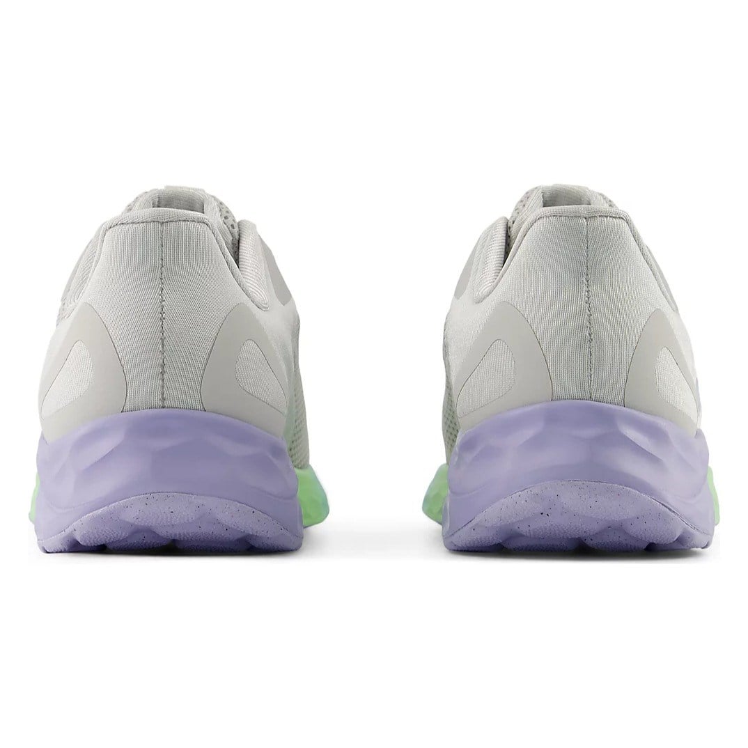 New Balance Fresh Foam Arishi v4 Lace - Kids Running Shoes - Grey Matter/Daybreak/Cosmic Jade