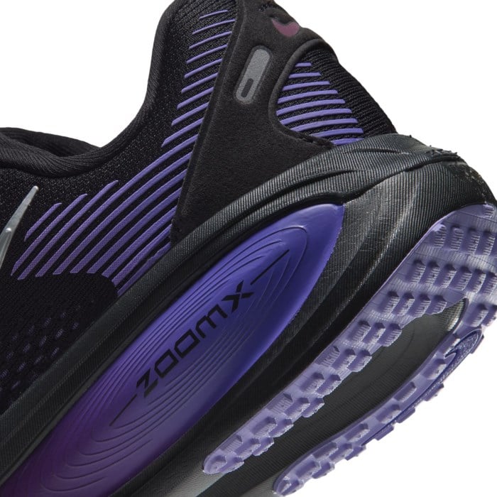 Nike Vomero 18 - Womens Running Shoes - Black/Metallic Silver/Persian Violet - image 8