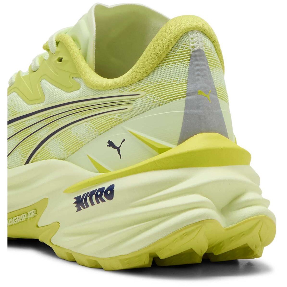 Puma Fast-Trac Nitro 4 - Womens Trail Running Shoes - Apple Spritz/Lux Lime