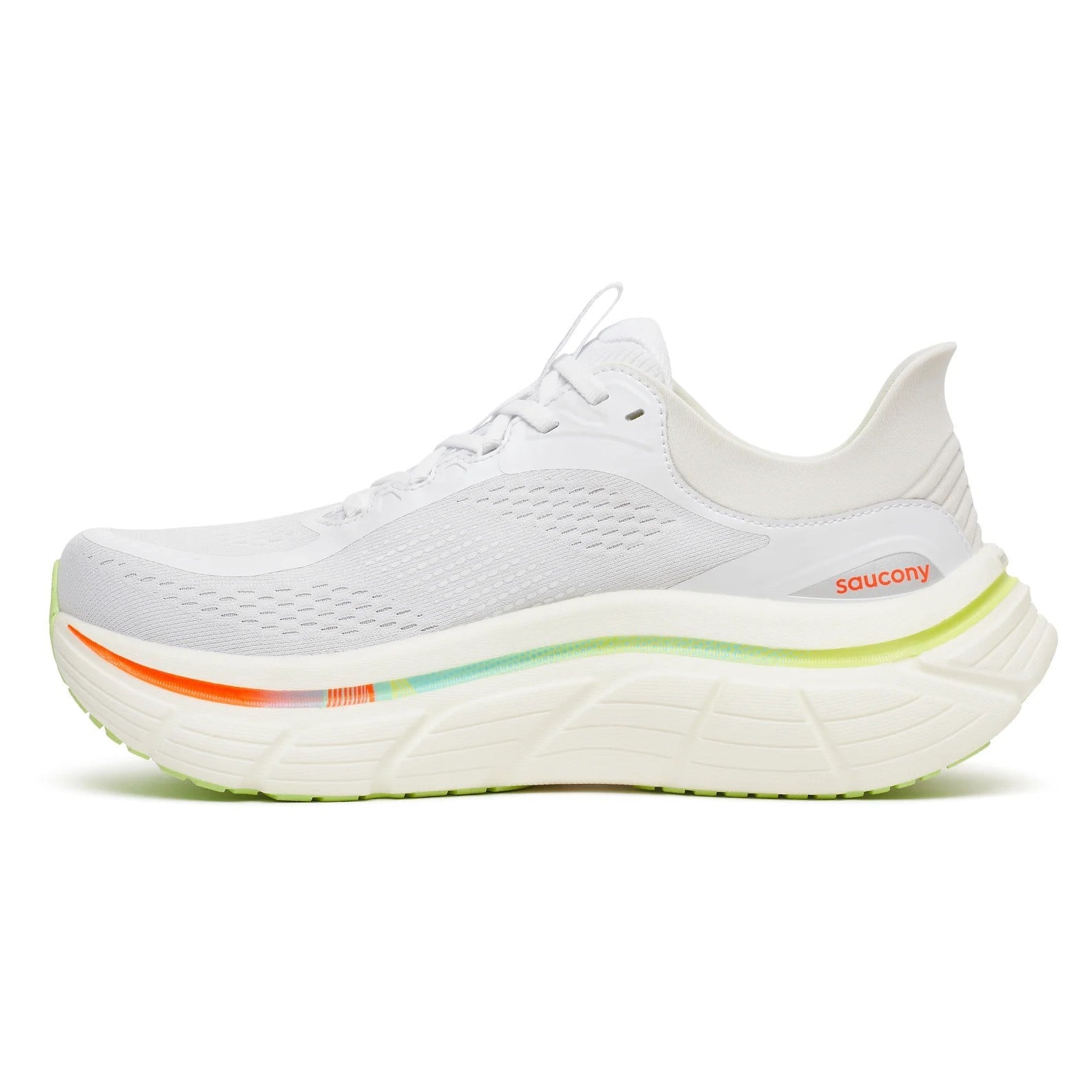 Saucony Paramount Max - Mens Running Shoes - White/Multi - image 3