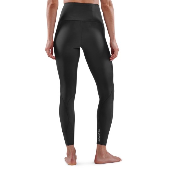 Skins Series-3 Skyscraper Womens Compression Long Tights - Black