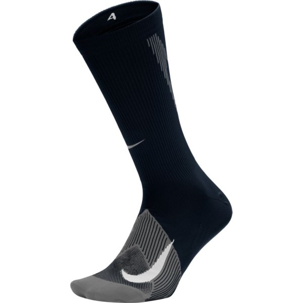 Nike Spark Lightweight Crew Running Socks Black/White/Silver