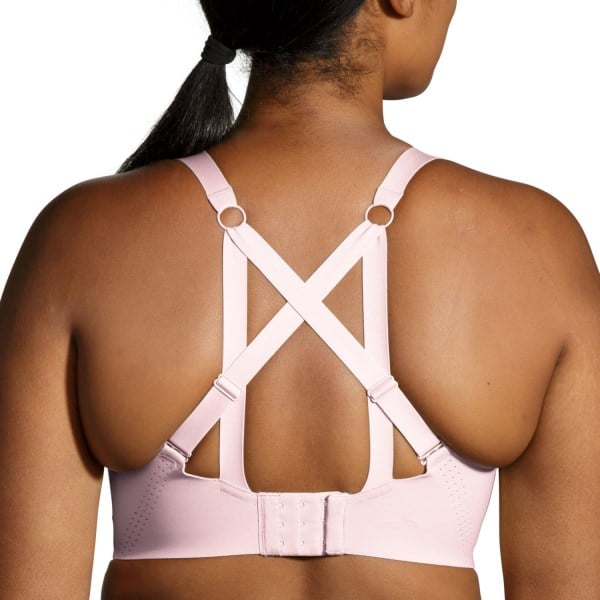 Brooks Dare Underwire Womens Running Bra - Rosewater