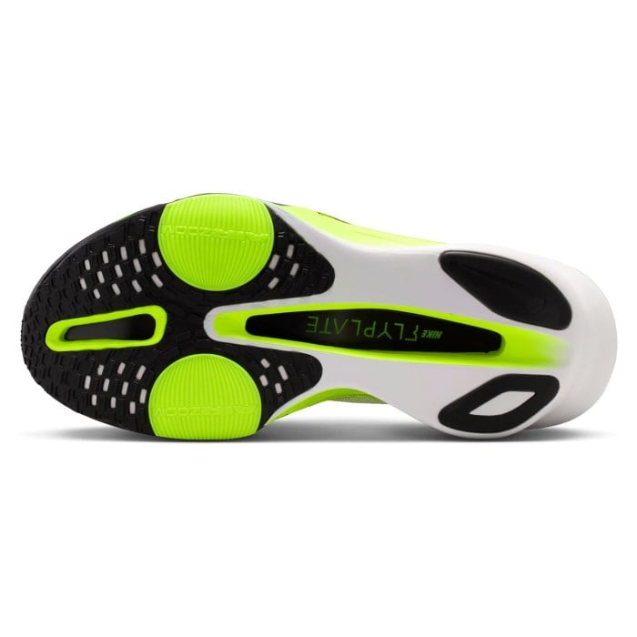 Nike Alphafly 3 - Mens Road Racing Shoes - White/Black/Volt/Barely Volt