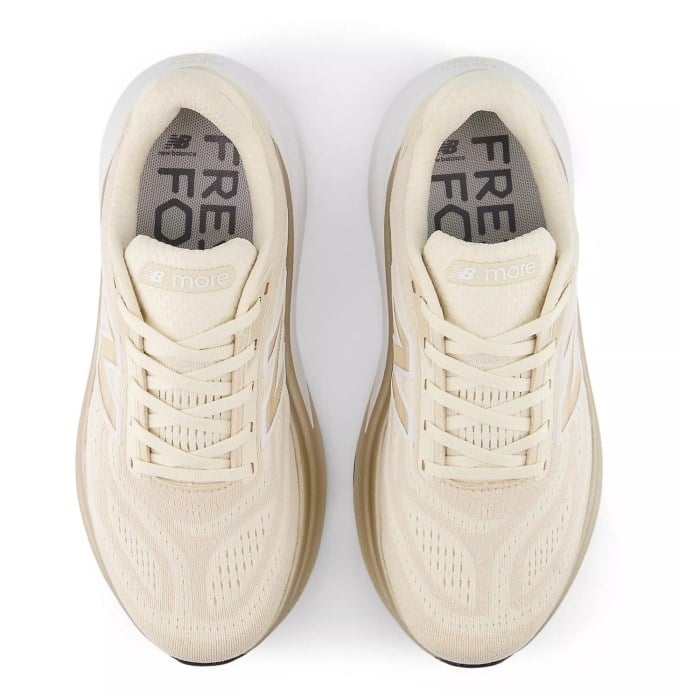 New Balance Fresh Foam More v6 - Womens Running Shoes - Permafrost/Bisque/NB 103 White