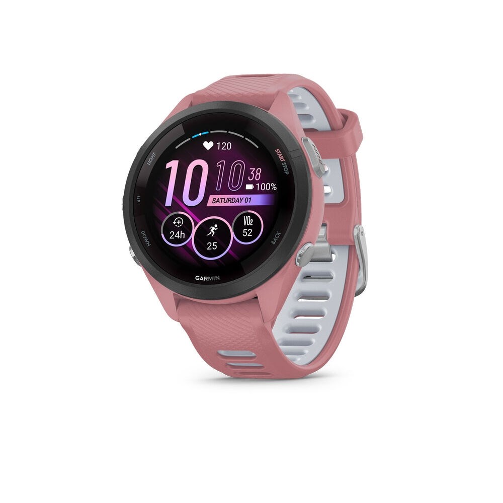 Garmin Forerunner 265S - AMOLED GPS Running Smartwatch - Pink