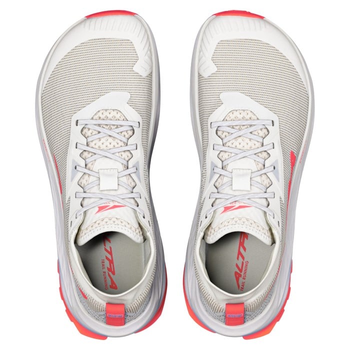 Altra Olympus 275 HiLo - Mens Trail Running Shoes - Vaporous Gray/Fiery Coral - image 4