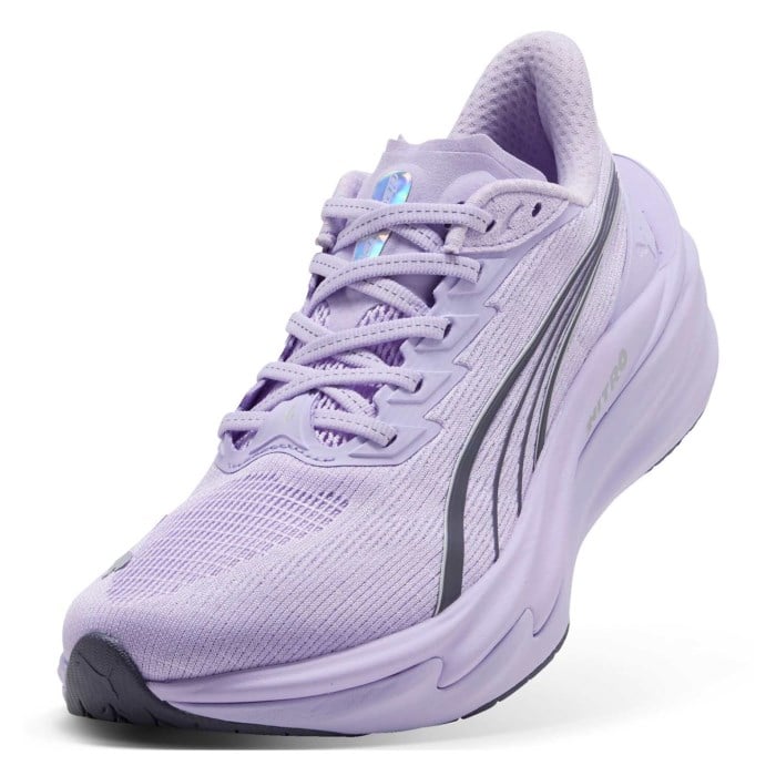 Puma Deviate Nitro 4 - Womens Running Shoes - Lavender/Inky Depths - image 5