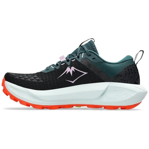 Asics Gel Trabuco 13 - Womens Trail Running Shoes - Black/Nova Orange