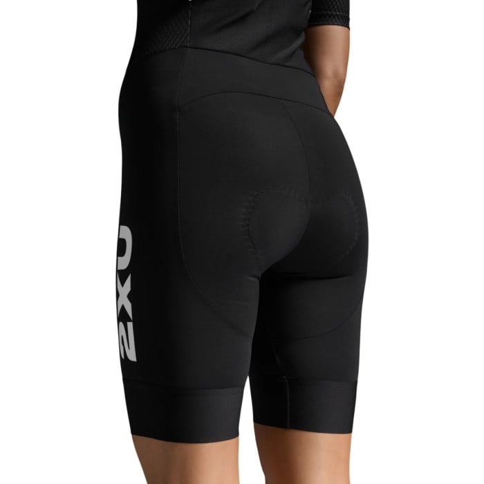 2XU Womens Aero Hex Sleeved Trisuit - Black/white