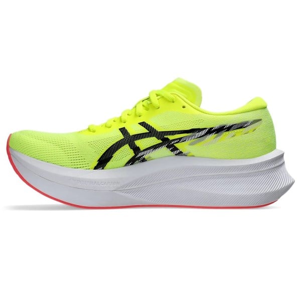 Asics Magic Speed 4 - Womens Road Racing Shoes - Safety Yellow/Black