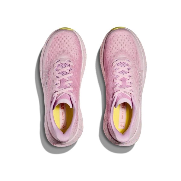 Hoka Mach 6 - Womens Running Shoes - Pink Twilight/Lemonade
