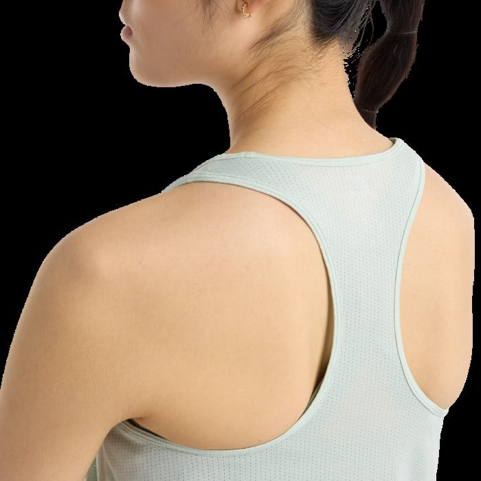 New Balance Athletics Womens Running Tank Top - Clay Ash Heather