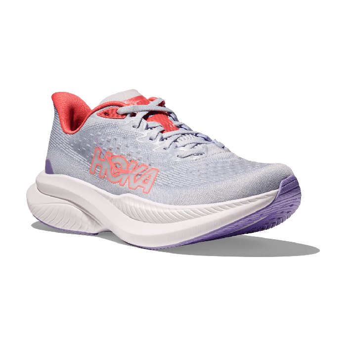 Hoka Mach 6 - Womens Running Shoes - Pale Dusk/Gull