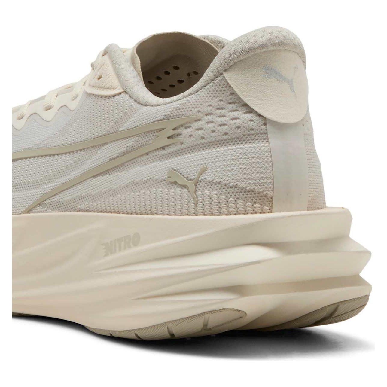 Puma Deviate Pure Nitro - Mens Running Shoes - Alpine Snow/Warm White - image 4