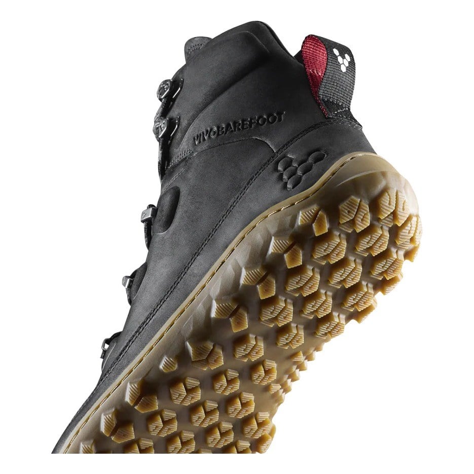 Vivoarefoot Tracker Leather AT II FG - Mens Hiking Boots - Obsidian - image 7