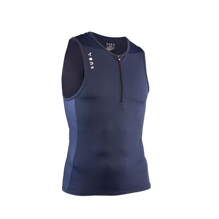 Sub4 Action Mens Triathlon Singlet & Shorts - 2 Piece Set - Navy
