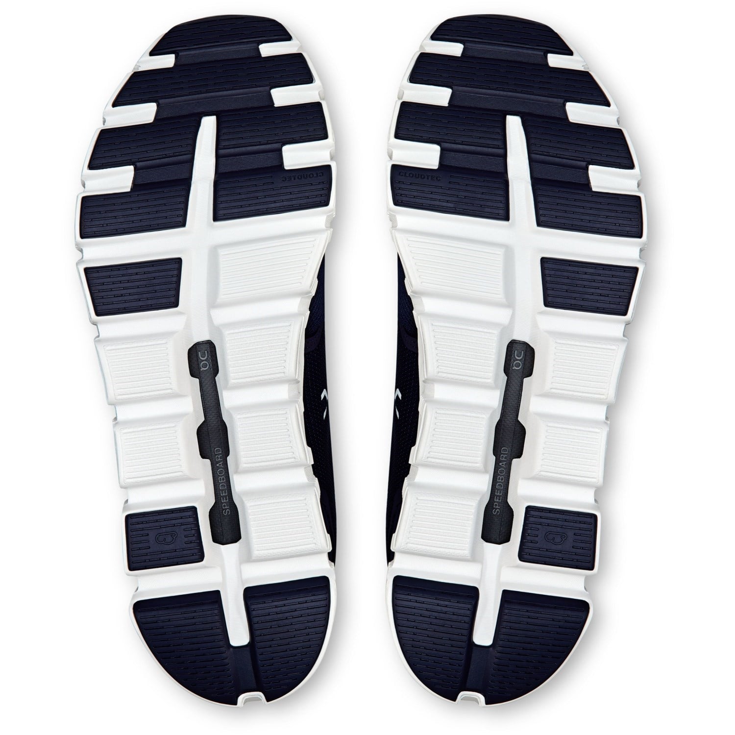 On Cloud 6 - Mens Running Shoes - Midnight/White - image 5