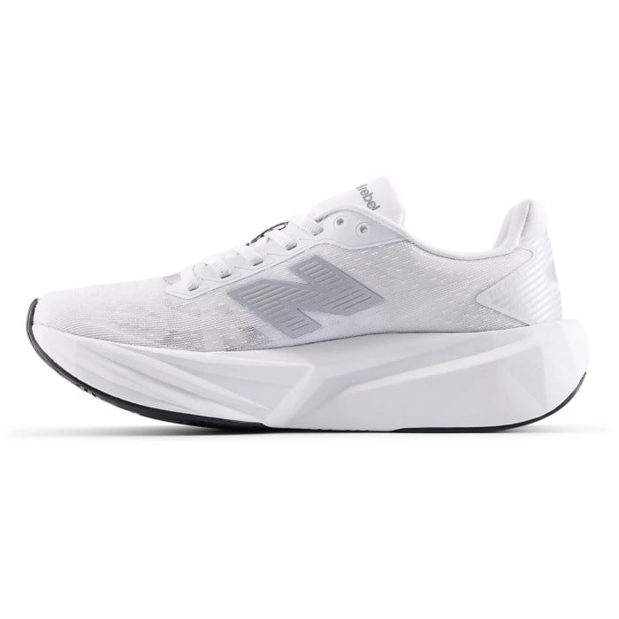 New Balance FuelCell Rebel v5 - Womens Running Shoes - White/Silver Metallic/Black