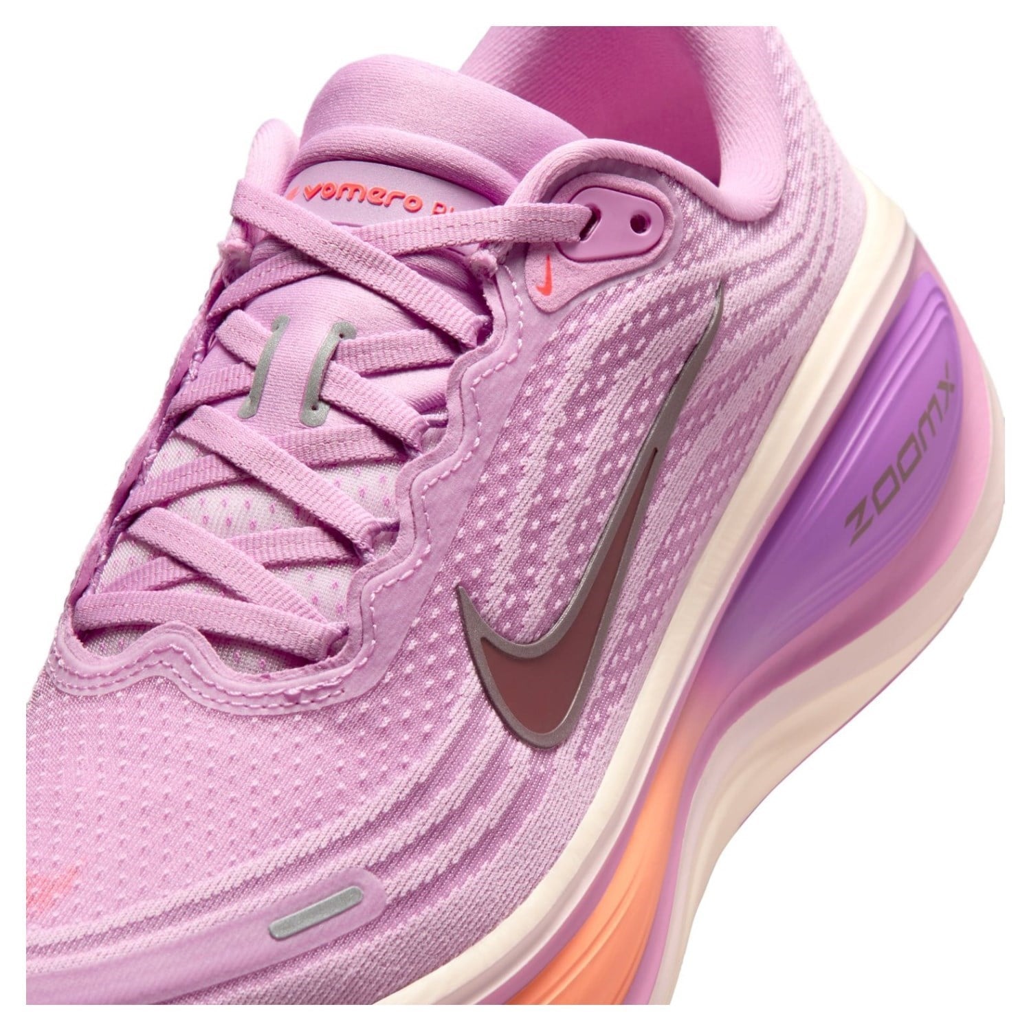 Nike Vomero Plus - Womens Running Shoes - Light Magenta/Black/Pink Foam/Bright Violet