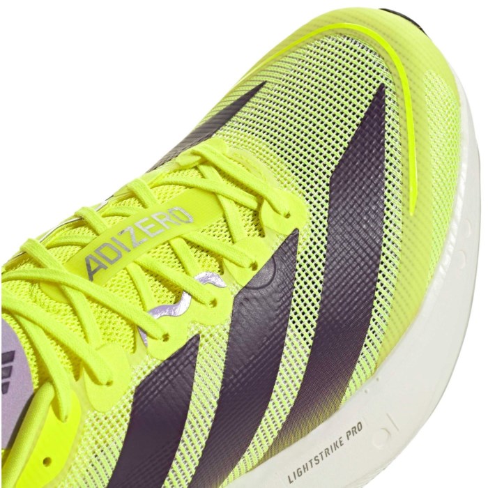 adidas Adizero Boston 13 - Mens Running Shoes - Solar Yellow/Aurora Plum/Powder Plum