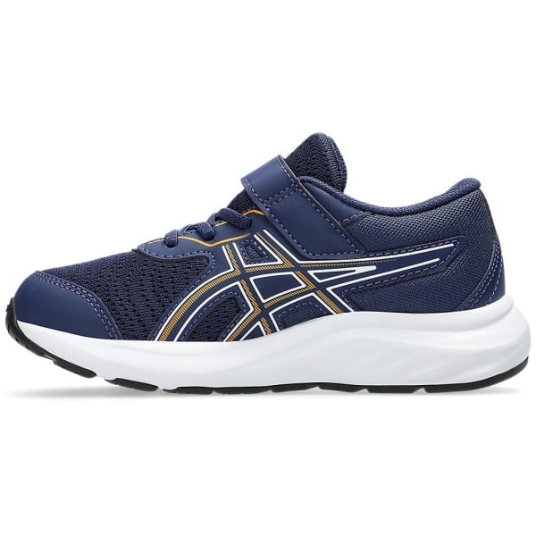 Asics Contend 9 PS - Kids Running Shoes - Indigo Blue/White
