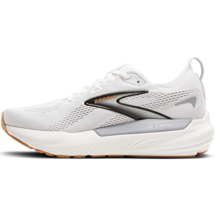 Brooks Glycerin GTS 22 - Womens Running Shoes - White/Grey/Black