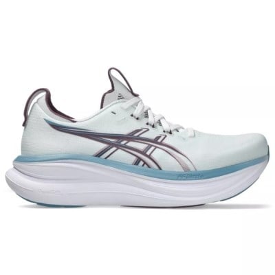 Asics Gel Nimbus 28 - Womens Running Shoes - Arctic Blue/Velvet Purple