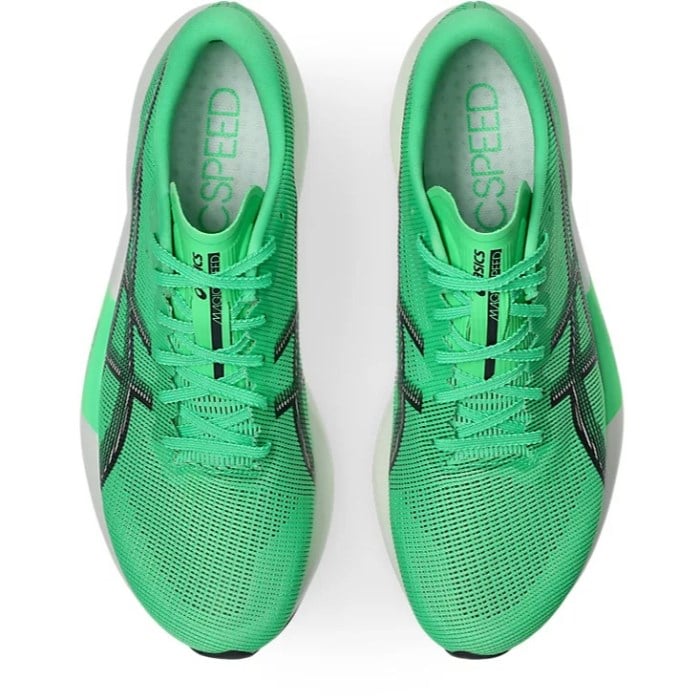 Asics Magic Speed 5 - Unisex Road Racing Shoes - Vital Green/Carrier Grey