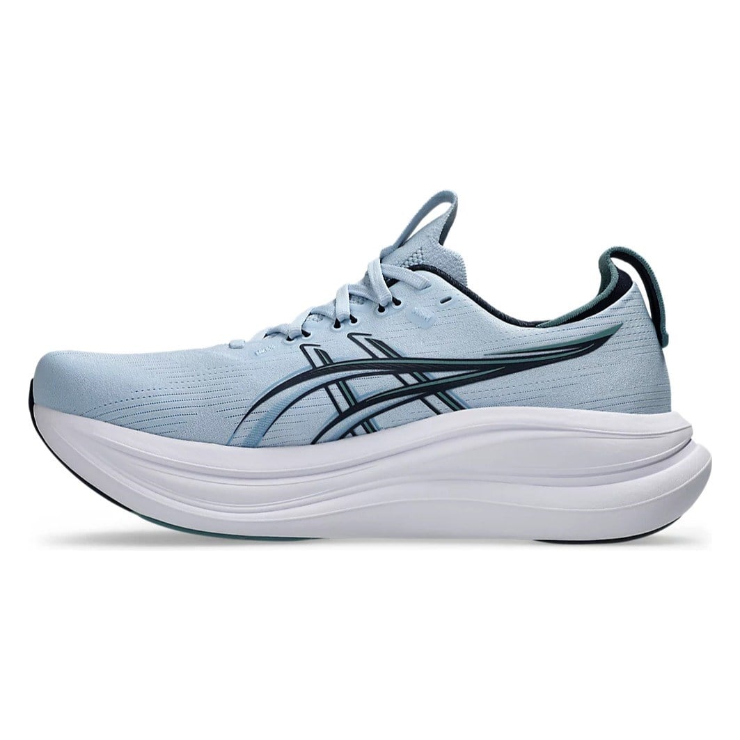 Asics Gel Nimbus 28 - Mens Running Shoes - Solid Air/Midnight - image 2