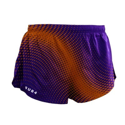 SUB4 Pro Split 2-inch Mens Running Shorts - Fireline-Indigo