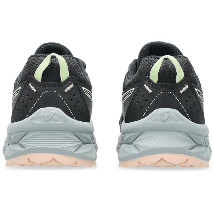 Asics Gel Venture 9 GS - Kids Trail Running Shoes - Black/Whisper Green