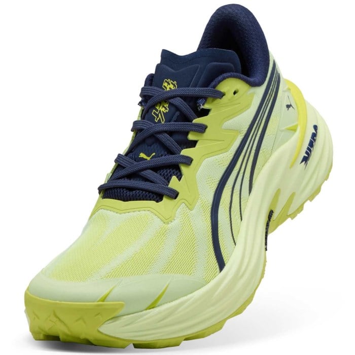 Puma Fast-Trac Nitro 4 - Mens Trail Running Shoes - Apple Spritz/Lux Lime/Deep Plum