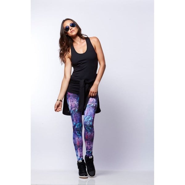 Bayse Essential Womens Training Racer Tank - Black