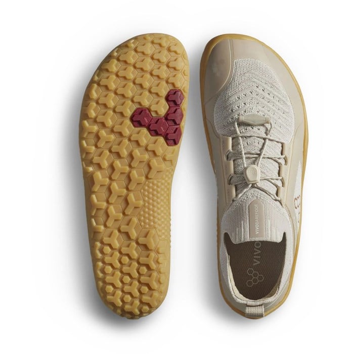 Vivobarefoot Primus Trail Knit FG - Mens Trail Running Shoes - Peyote