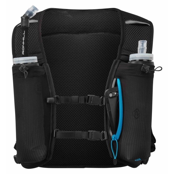 Ronhill Commuter Vest Backpack - Black/Cyan