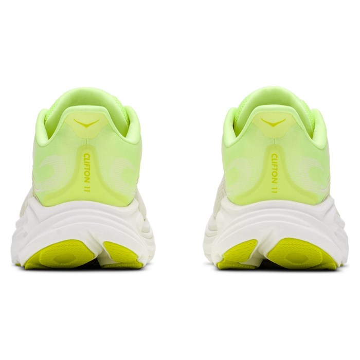 Hoka Clifton 11 - Womens Running Shoes - Neon Yuzu/Frost - image 5