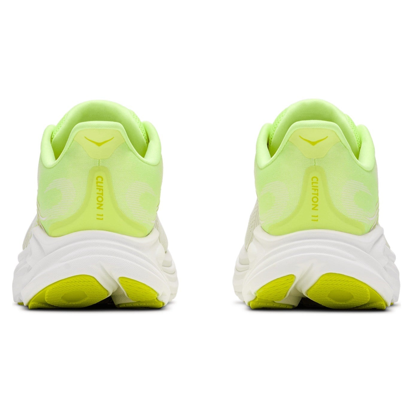 Hoka Clifton 11 - Womens Running Shoes - Neon Yuzu/Frost - image 5