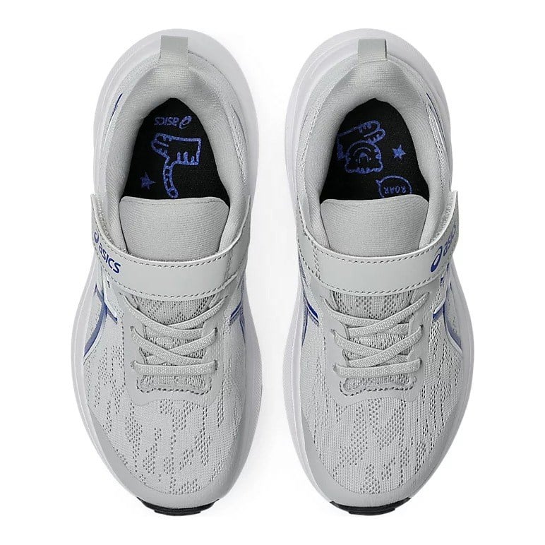 Asics GT-1000 14 PS - Kids Running Shoes - Concrete/Neon Blue - image 4