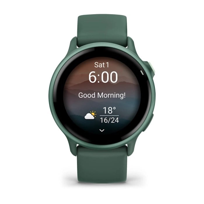 Garmin Vivoactive 6 GPS Smartwatch - Metallic Jasper Green/Jasper Green - image 4