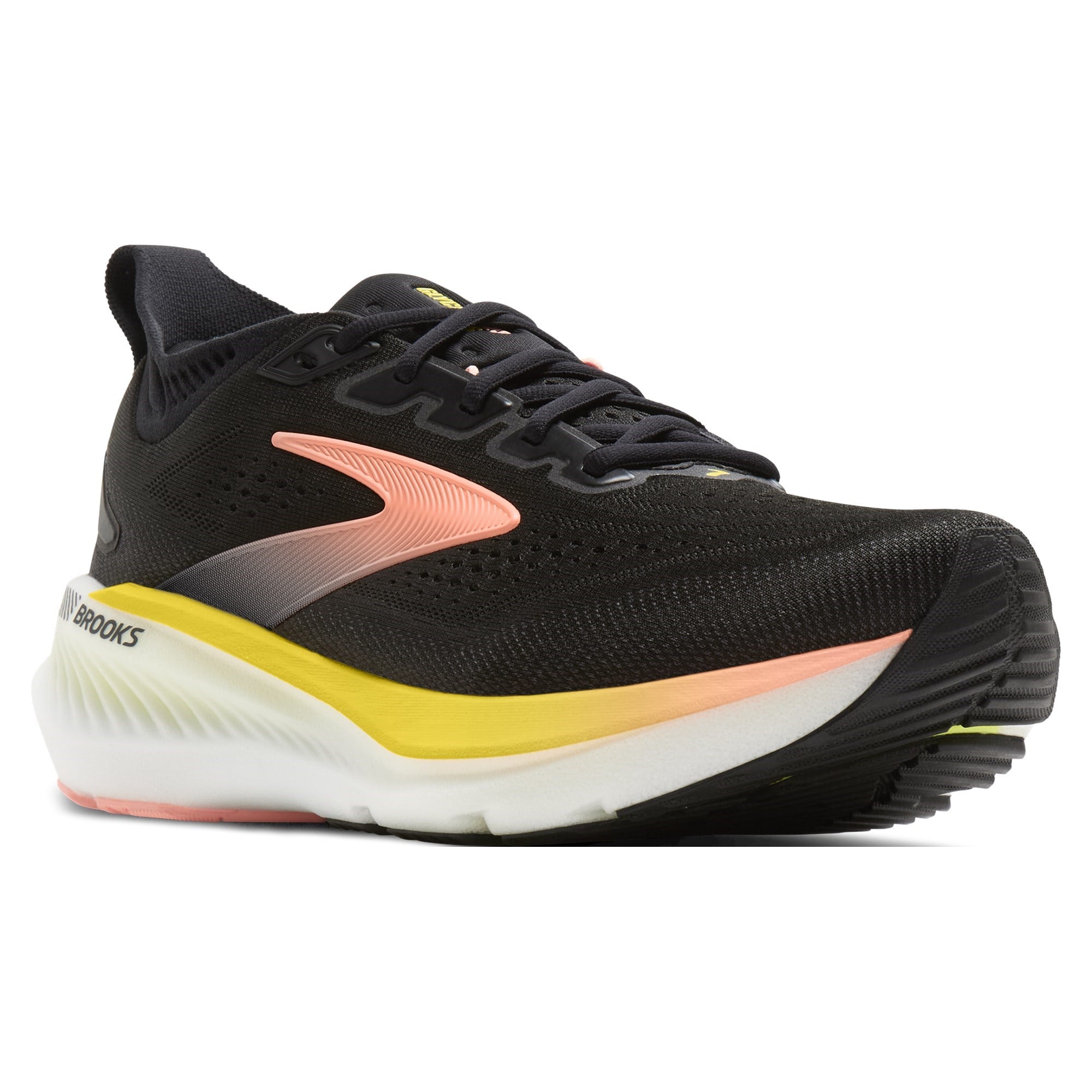 Brooks Glycerin GTS 23 - Womens Running Shoes - Black/Peach/Nightlife - image 2