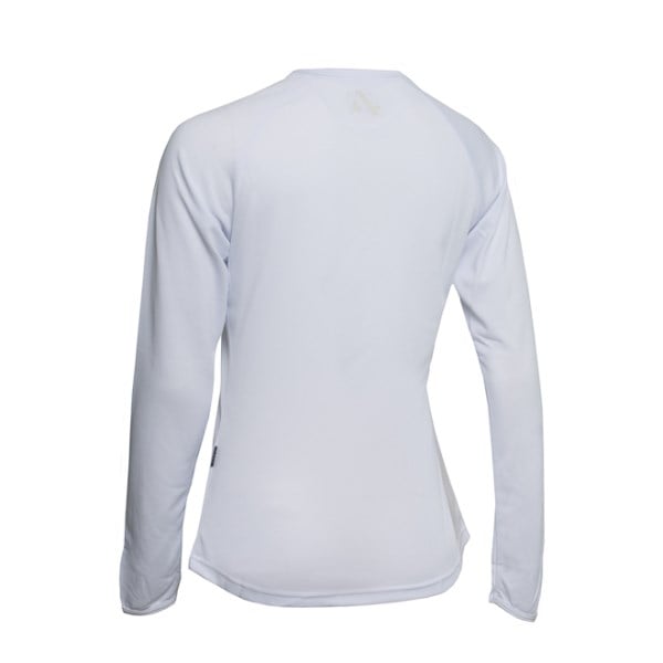 Sub4 Action Mens Long Sleeve Running Top - White