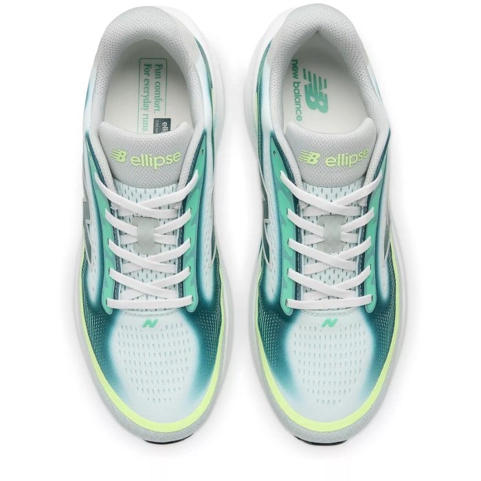 New Balance Ellipse v1 - Mens Running Shoes - Deep End/Glint Blue/Medusa Green