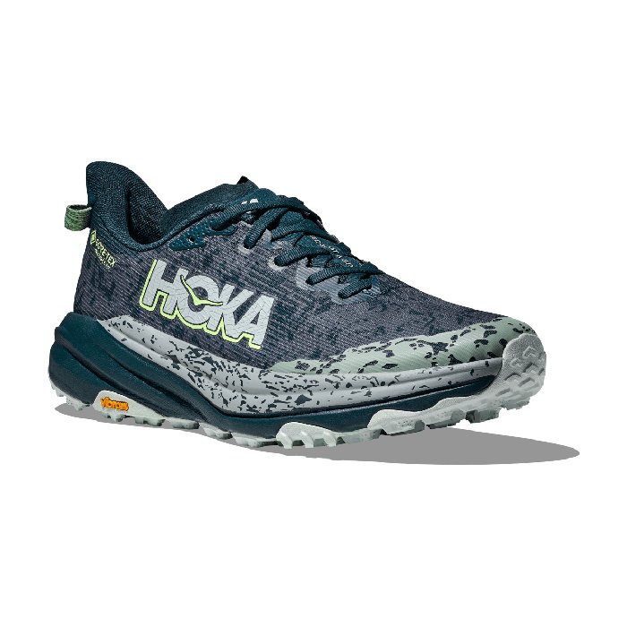 Hoka Speedgoat 6 GTX - Mens Trail Running Shoes - Blue Twilight/Druzy