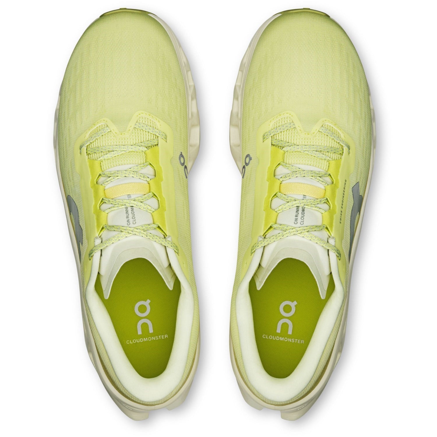 On Cloudmonster 3 - Mens Running Shoes - Limelight/Seedling